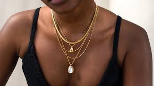 layered necklace