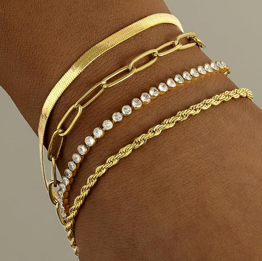 stacking bracelets